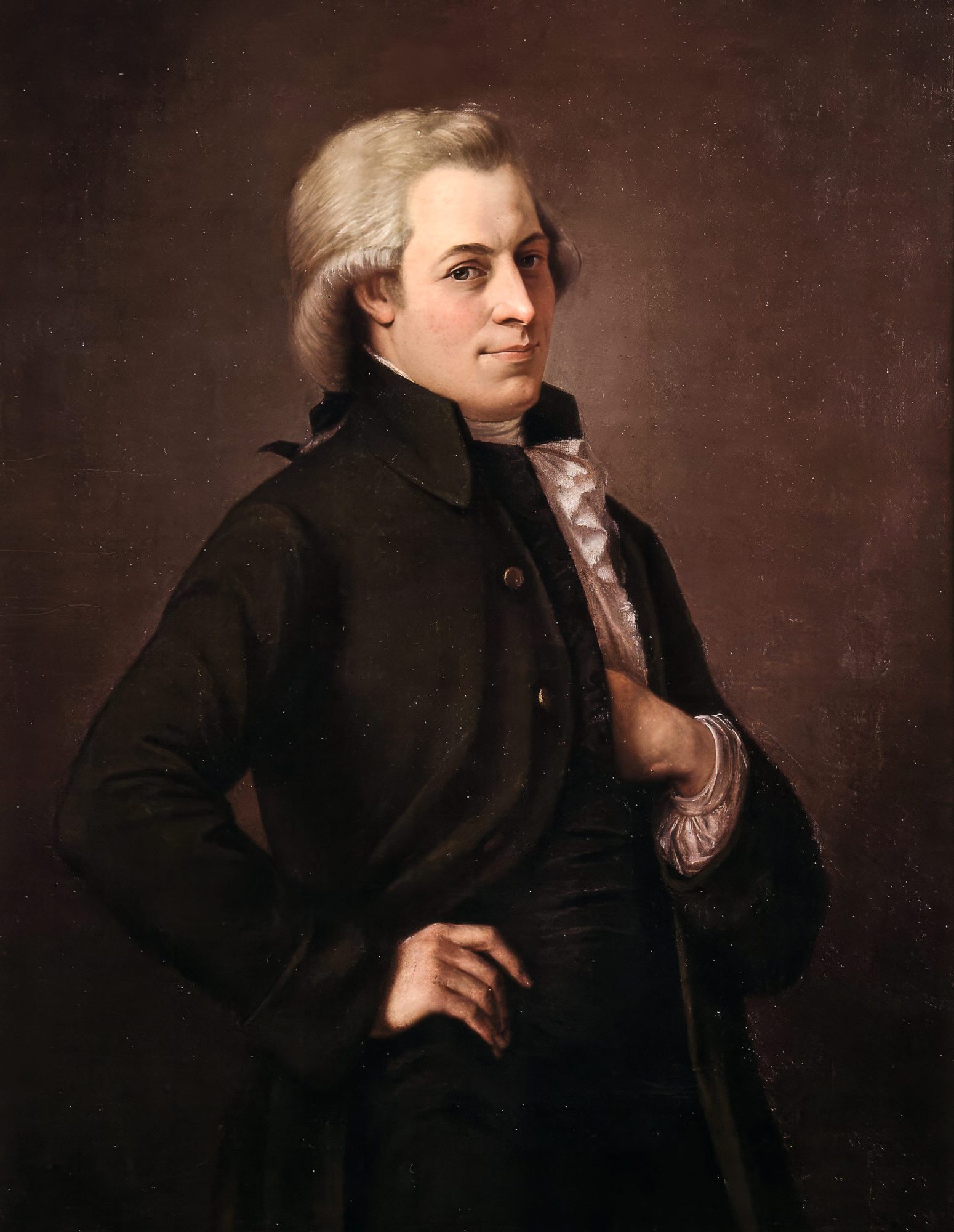 Mozart besucht die Notenfabrique&nbsp;André (1790)