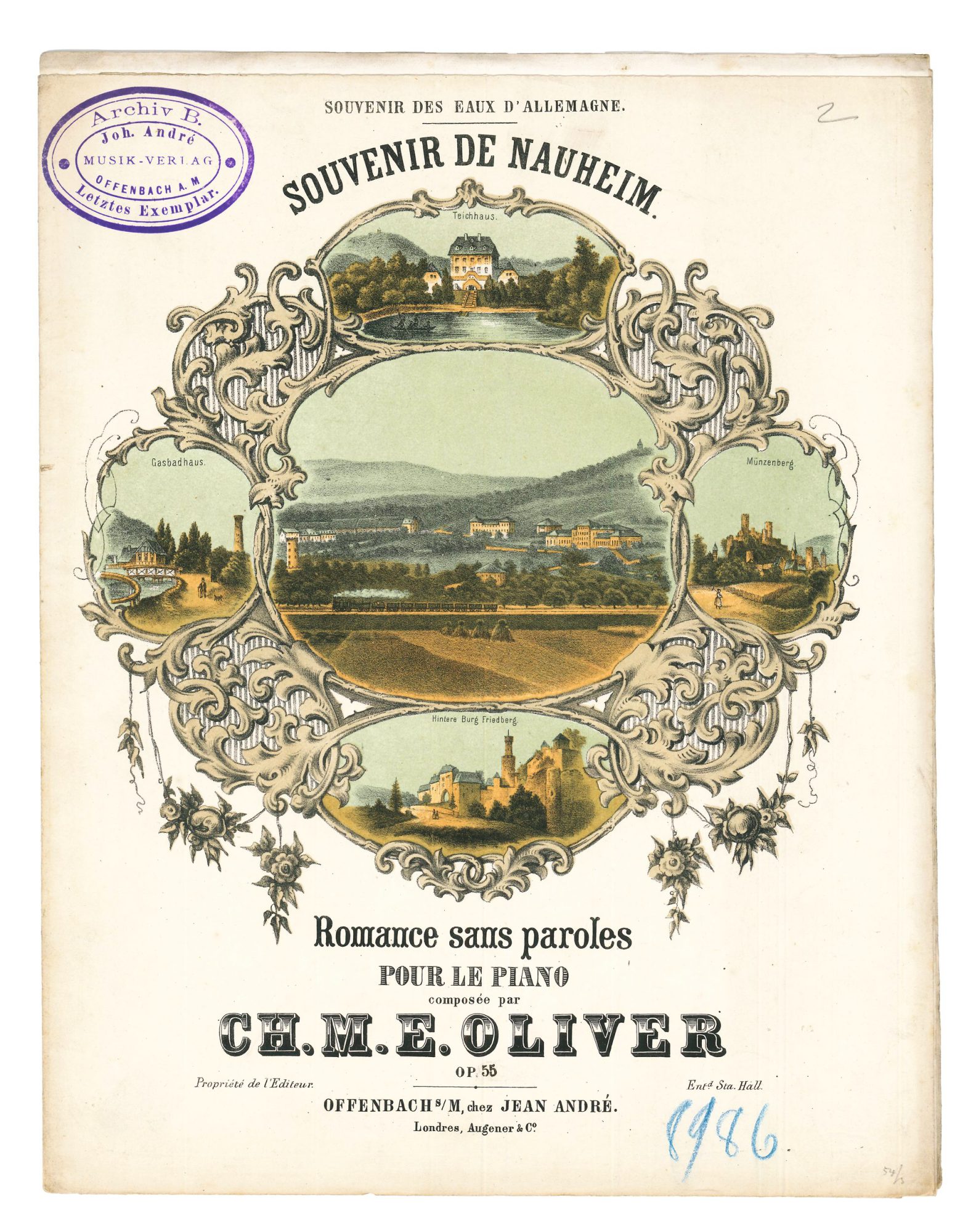 Souvenir de Nauheim (um 1863)