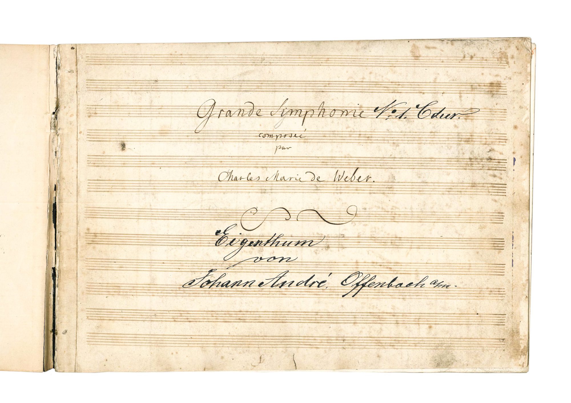 Weber: Grande Symphonie No.&nbsp;1 (1810)