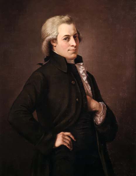 Mozart besucht die Notenfabrique André