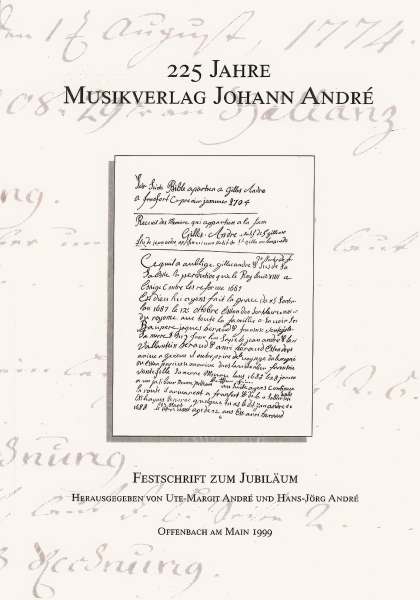 225 Jahre Musikverlag Johann&nbsp;André