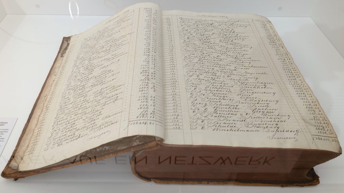 Journalbuch der Firma Johann&nbsp;André (1809–21)