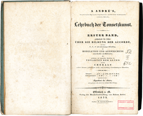 Lehrbuch der Tonsetzkunst