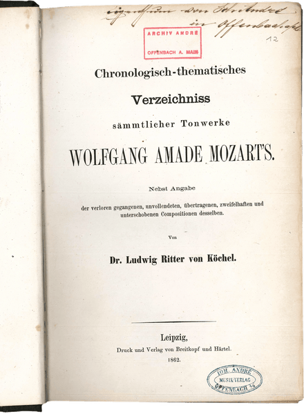 Köchel-Verzeichnis